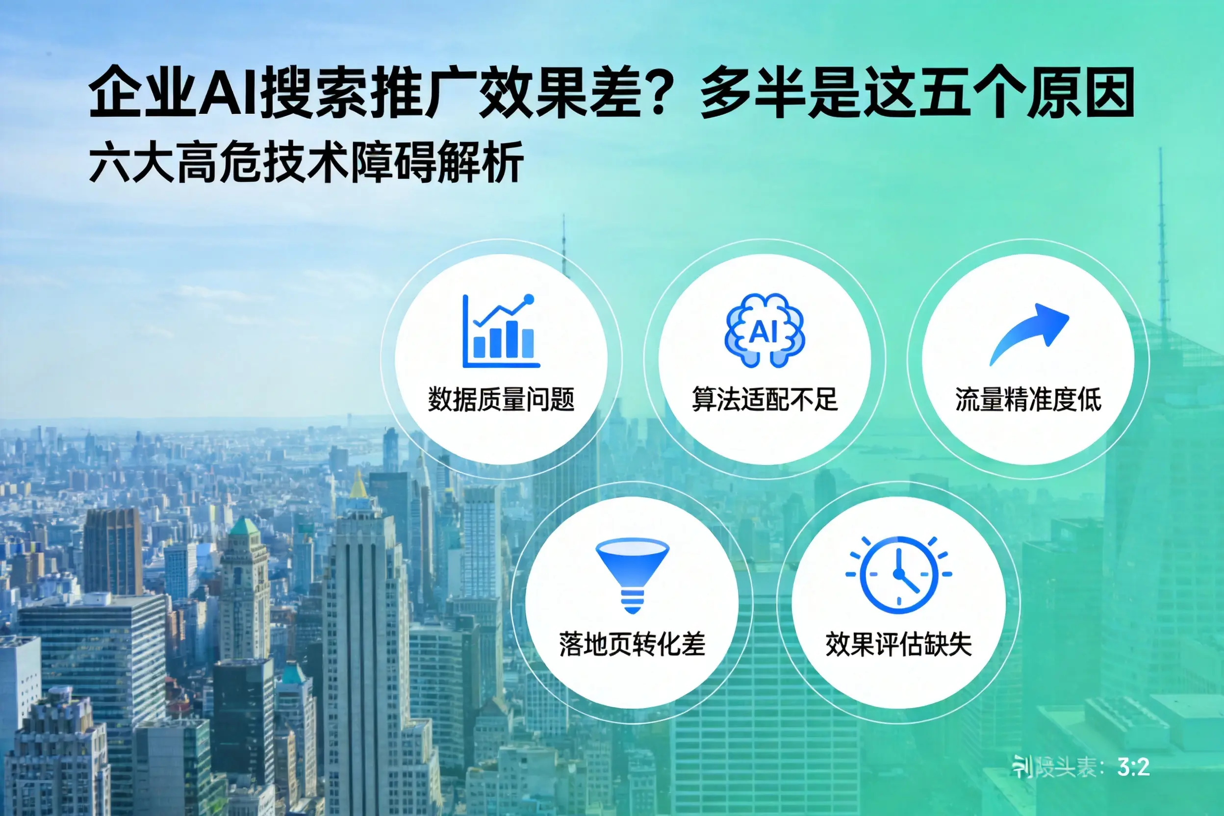 如皋企业AI搜索推广效果差?多半是这五个原因